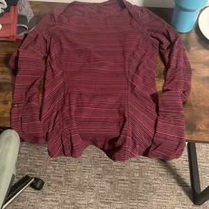 lulu lemon limited edition striped long sleeve